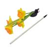 LED Daffodil Flower Stake Light Solar Energy Rechargeable for Outdoor Garden - White
