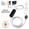 Aquarium Oxygen Air Pump Fish Tank USB Silent Air Compressor Aerator Portable Mini Small Oxygenator Aquarium Accessories 1W 5v - B - large