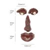 1pc Funny Tree Faces Decor; Old Man Tree Face Decoration; Yard Art - C