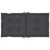 Garden Chair Cushions 6 pcs Anthracite 39.4"x19.7"x2.8" - Anthracite