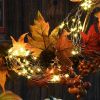 Solar Christmas String Lights; 33ft 100 LED Solar 8 Modes Outdoor Waterproof String Lights For Christmas Tree Garden Decoration (multi-color) - Green