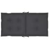 Garden Chair Cushions 4 pcs Anthracite 39.4"x19.7"x2.8" - Anthracite