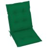 Garden Chair Cushions 6 pcs Green 39.4"x19.7"x2.8" - Green