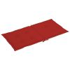 Garden Chair Cushions 6 pcs Red 39.4"x19.7"x1.2" - Red