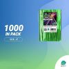 1000 Pack of Glossy Green Twist Ties; 4" Foiled Twist Ties for Cellophane Bags and Party Bags; Foiled Coated Ties; Bendable Multi-Function Strong Wire