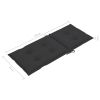 Garden Chair Cushions 6 pcs Anthracite 47.2"x19.7"x2.8" - Anthracite