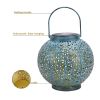 Free shipping LED F8 Straw Hat Lamp Beads Solar Light Control Automatic Induction Garden Decoration Lamp IP65 Outdoor Waterproof Garden Retro Iron Lam