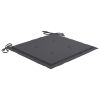 Garden Chair Cushions 4 pcs Anthracite 19.7"x19.7"x1.2" Fabric - Anthracite