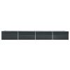Garden Raised Bed Galvanized Steel 236.2"x31.5"x30.3" Anthracite - Anthracite