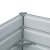 Garden Raised Bed Galvanized Steel 189"x31.5"x30.3" Anthracite - Anthracite