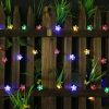Fairy Blossom Flower Solar Garden String Lights - Multi-Color